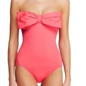 Kate Spade Pink Bow Swimsuit